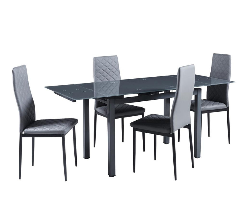 HELEN EXTENDING DINING TABLE GREY