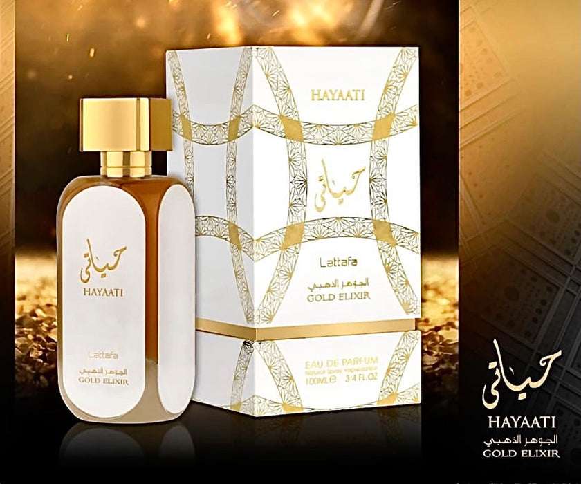 Hayaati Gold Elixir for Women EDP - 100ML by Lattafa