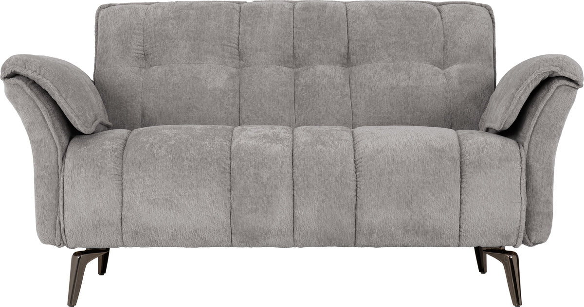 Amalfi 2 Seater Sofa Grey Fabric