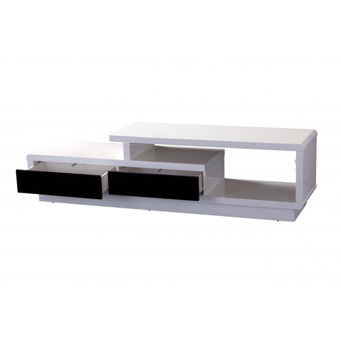 Abberly High Gloss TV Cabinet White