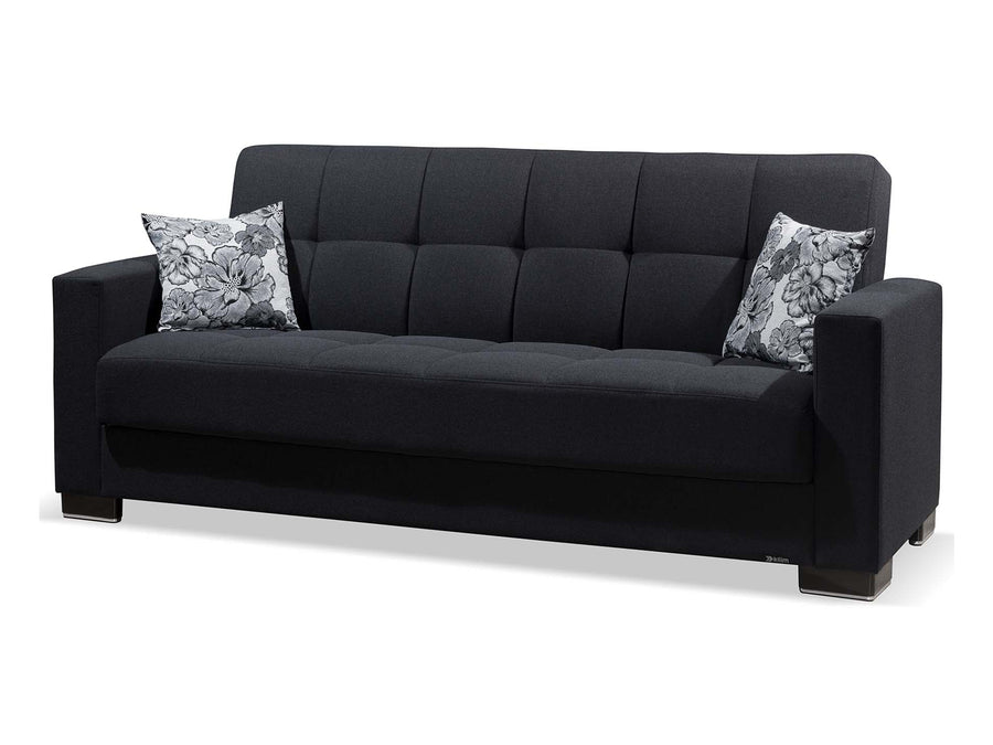 3 Seater Ottoman Storage Sofa Bed Modern Luxury Bedroom - UK Made