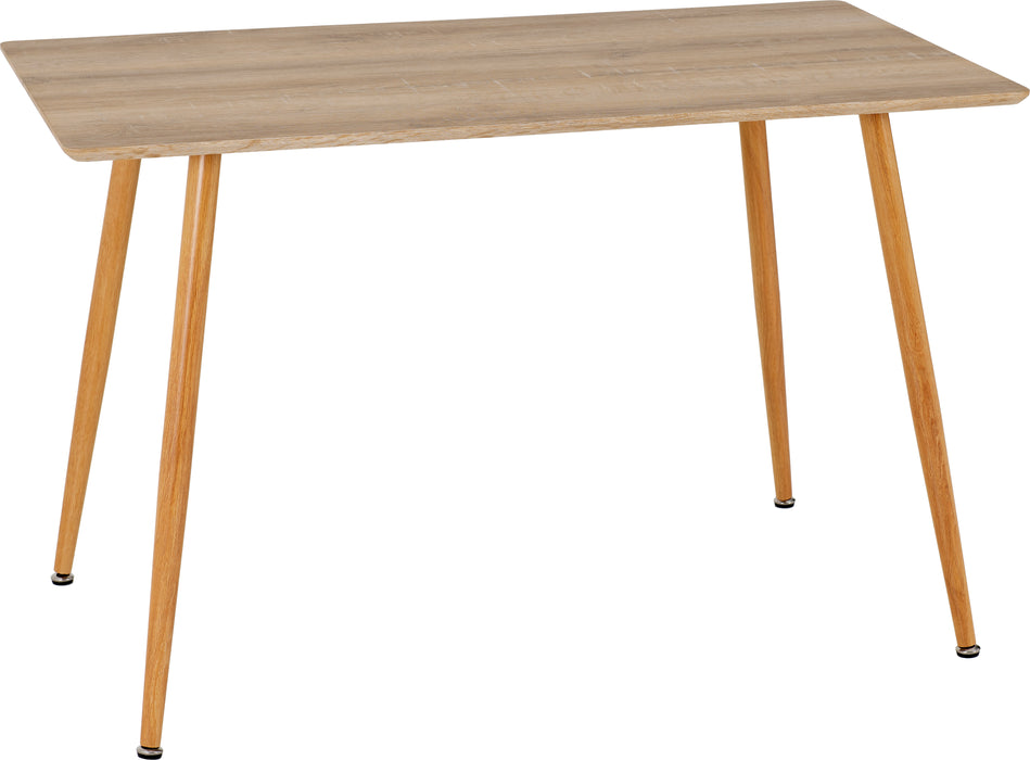 Barley Dining Table Oak Veneer/Oak Effect
