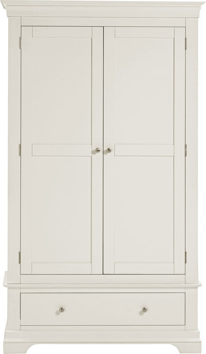 Bordeaux 2 Door Wardrobe Ivory
