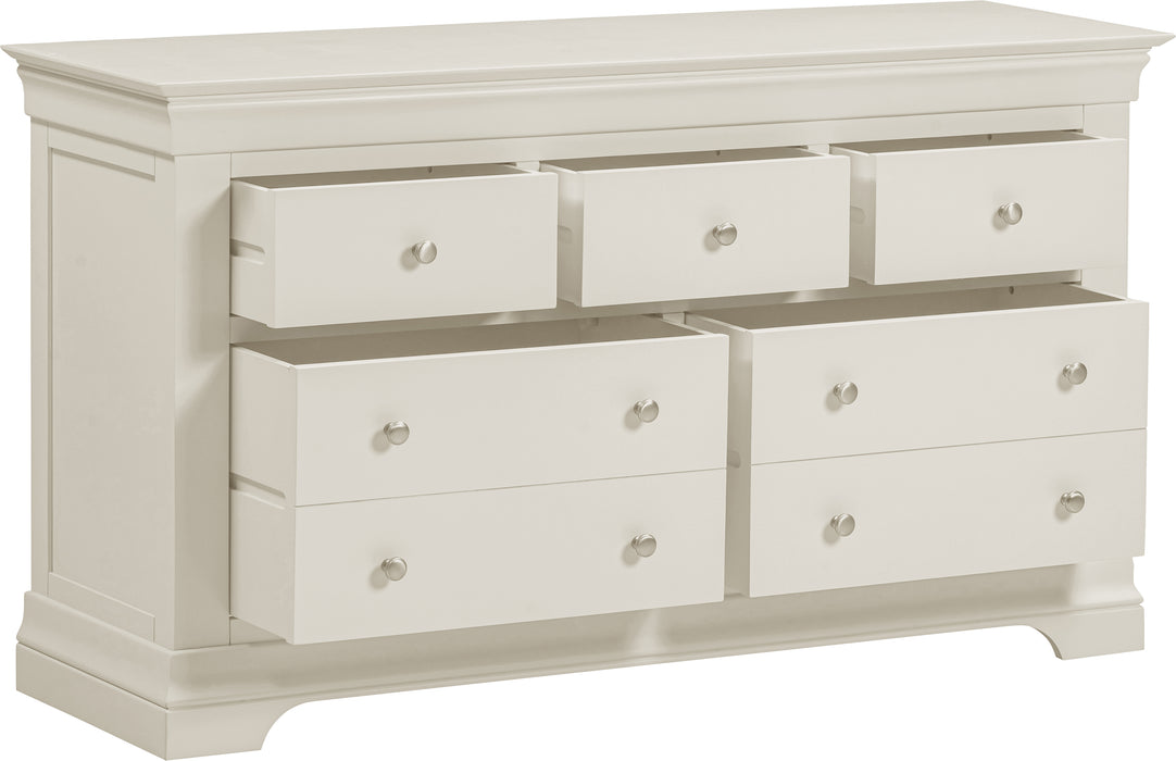 Bordeaux 3+2 Drawer Chest Ivory