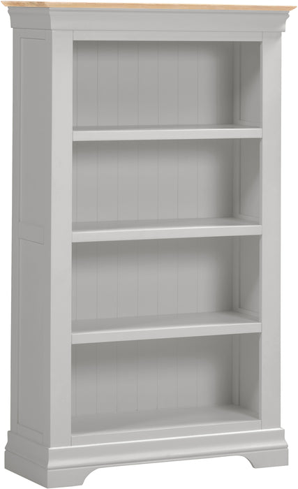 Bordeaux Bookcase Pebble Grey/Oak