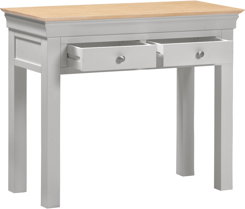 Bordeaux Console Table Pebble Grey/Oak