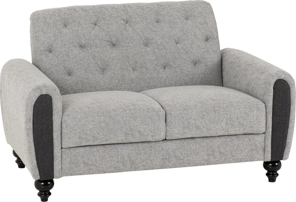 Chester 3+2 Suite Light Grey Fabric