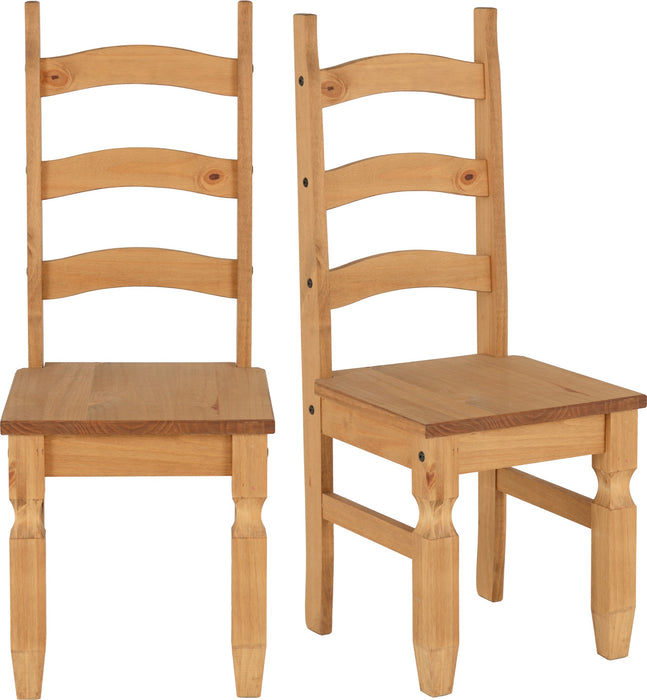 Corona Chair (Box of 2) Distressed Waxed Pine