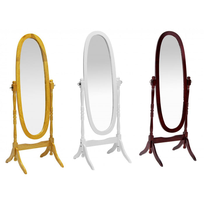 Venessa Cheval Mirror Mahogany