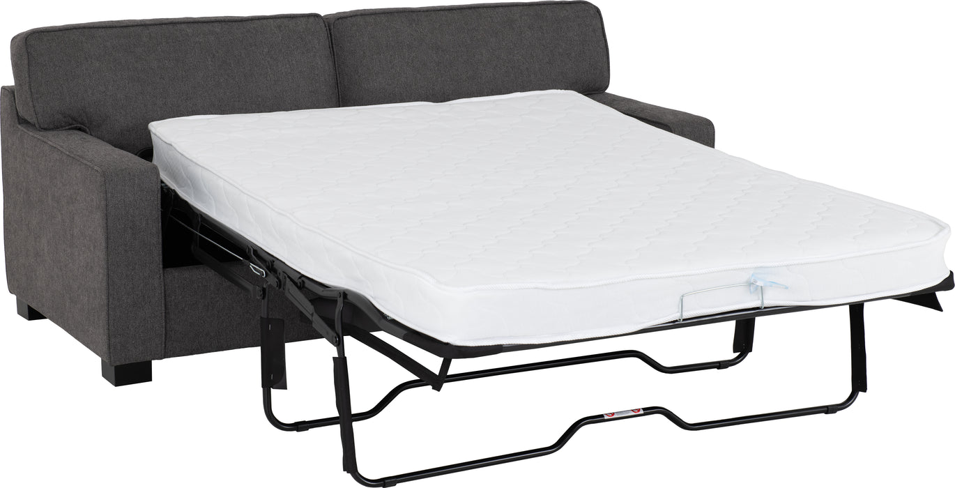 Eton Sofa Bed Dark Grey Fabric