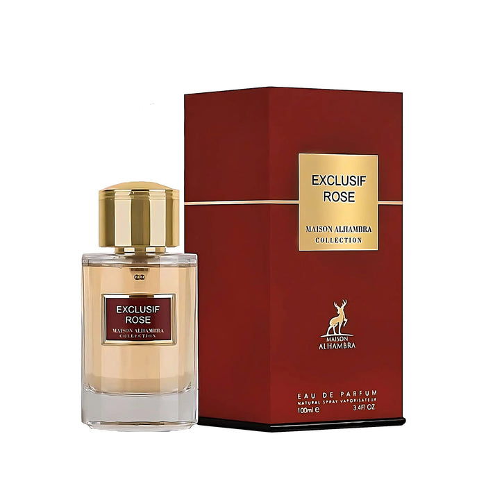 Inspired by Burning Rose Add to wishlist Exclusif Rose Perfume 100ml EDP by Maison Alhambra