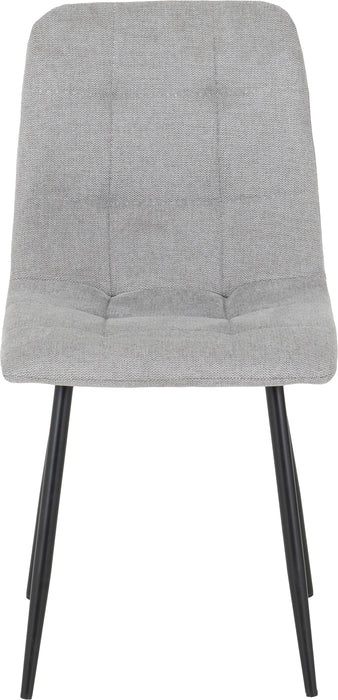 Fenton Chair (Box of 2) Light Grey Fabric