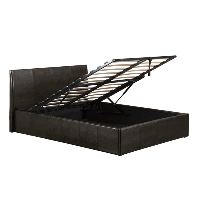 Fusion Storage PU 4 Foot Bed Brown