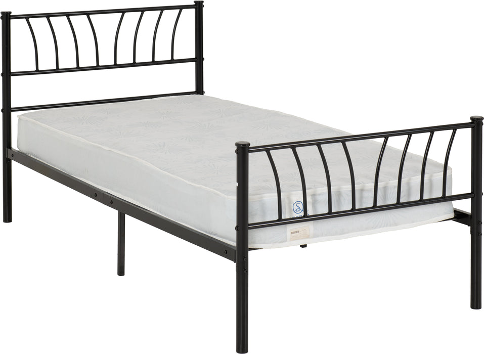 Harlow 3' Bed Black