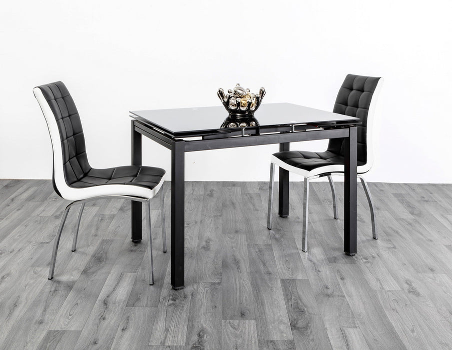 HELEN EXTENDING DINING TABLE BLACK