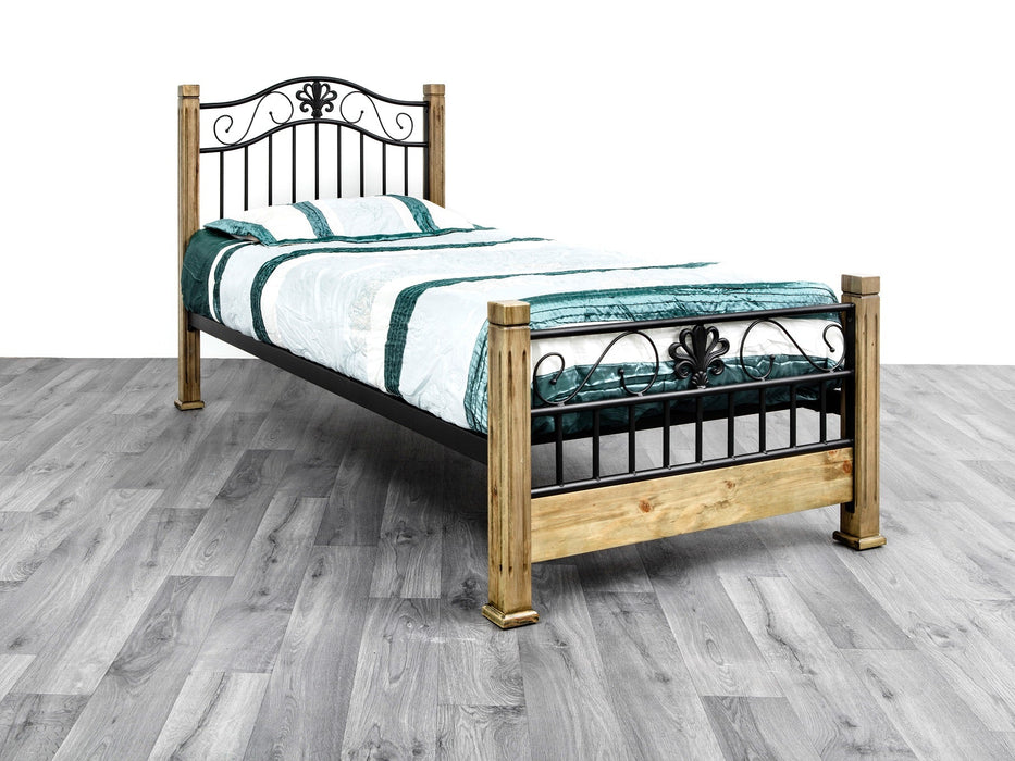 MAPLE METAL MESH BASE BED
