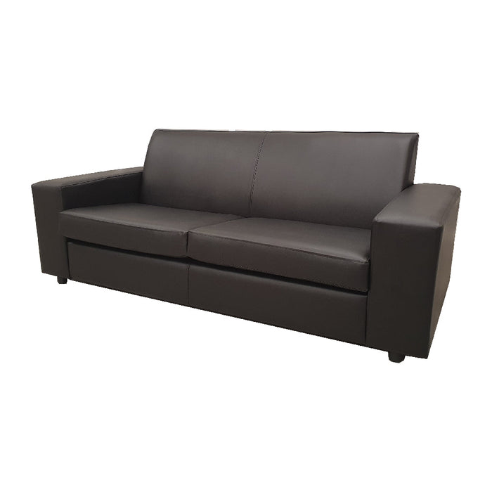 Nevada Faux Leather Contract Sofa 2 Seater