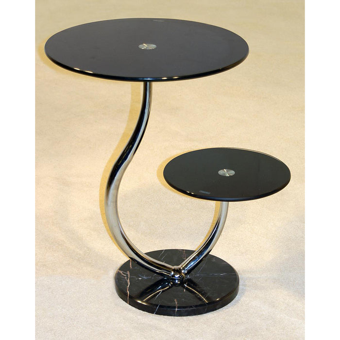 Oxshott Black Telephone Table (Sold in 2s)