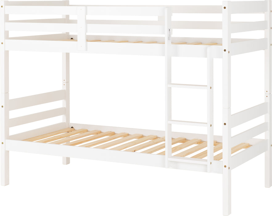 Panama 3' Bunk Bed White