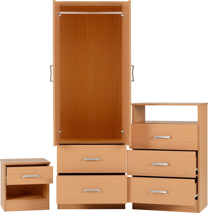 Polar Bedroom Set Beech