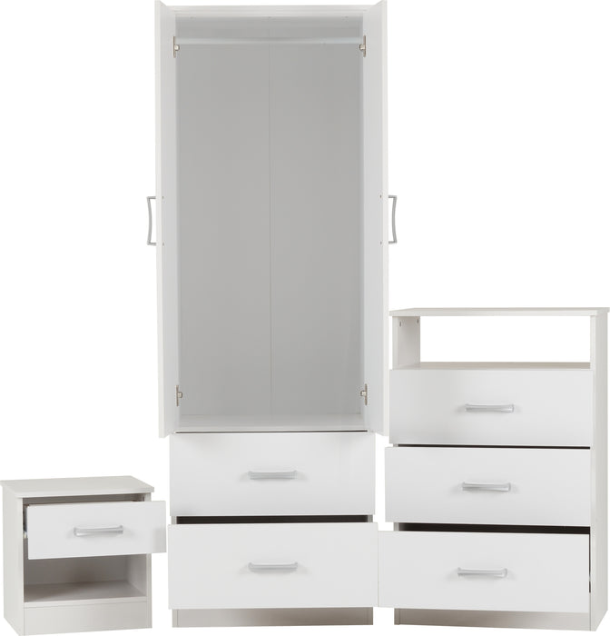 Polar Bedroom Set White