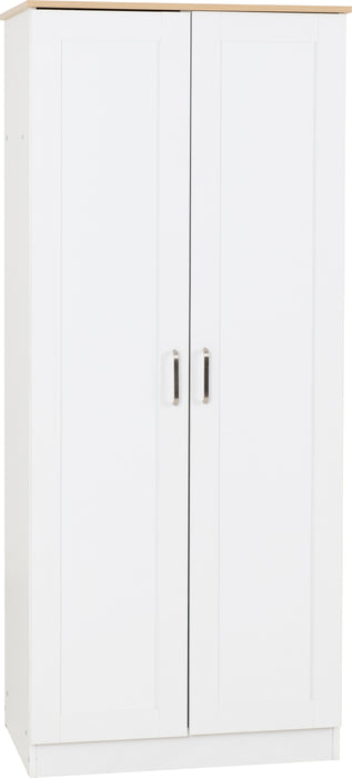 Portland Trio White/Oak Effect