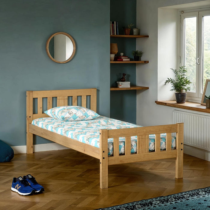 Rio 3' Bed Distressed Waxed Pine
