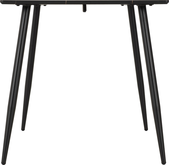 Romford Dining Table Black Marble Effect