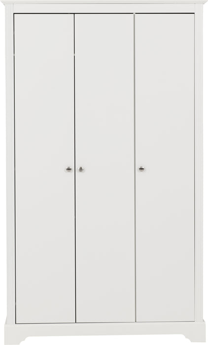 Stratford 3 Door Wardrobe White