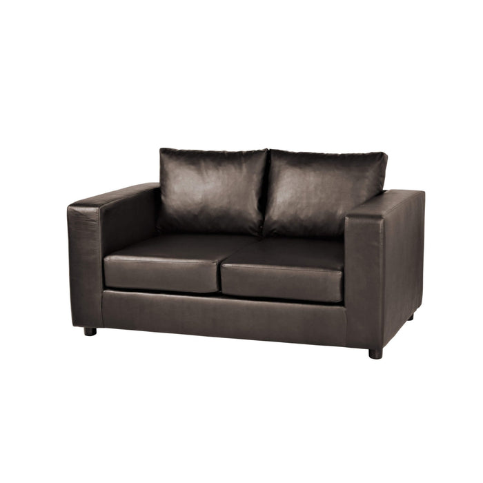 Suffolk 2 Seater Sofa PU Brown