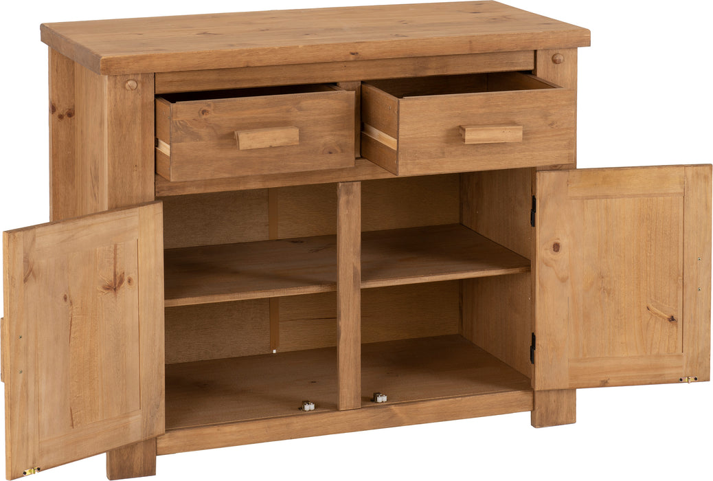 Tortilla 2 Door 2 Drawer Sideboard Distressed Waxed Pine