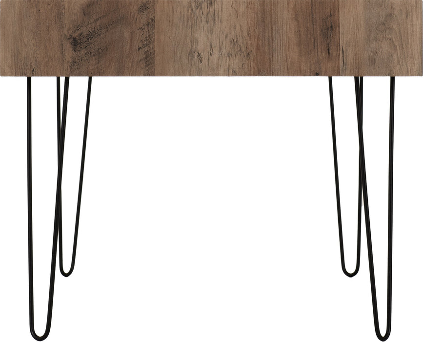 Troy Coffee Table Medium Oak Effect/Black