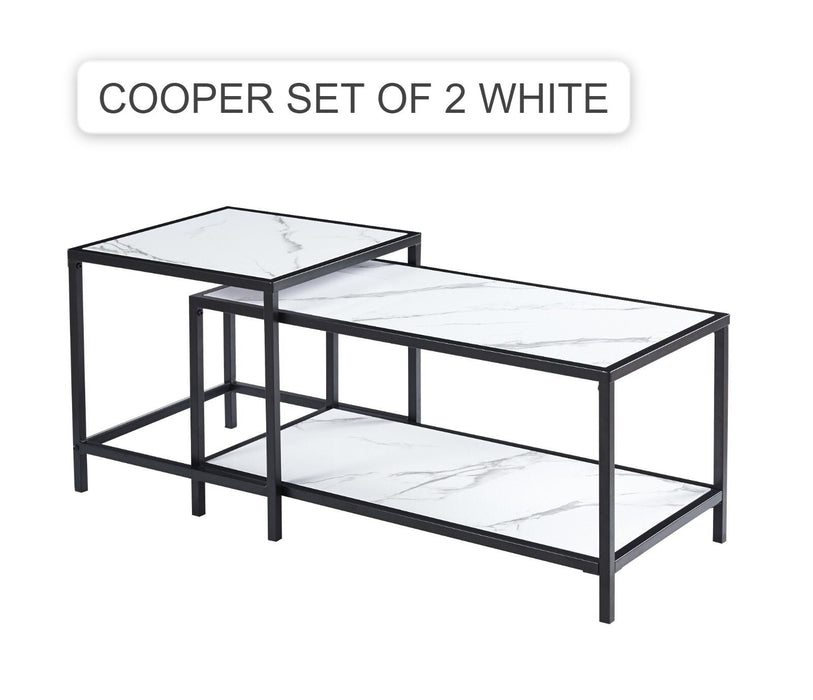 Cooper Set of 2 Piece Coffee Table Set