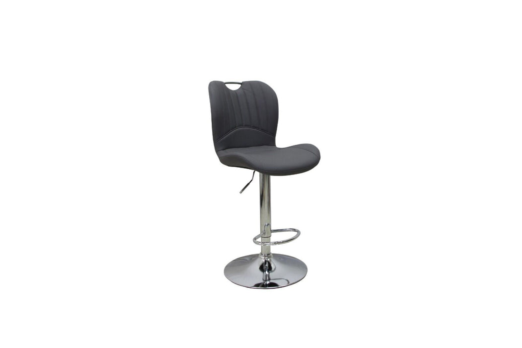 Faux Leather/ Plush Velvet Bar Stools Adjustable Swivel Dining Island Counter Bar Chair