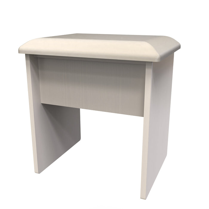 Crystal Ash Dressing Table Stool