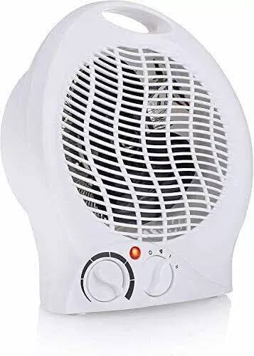Electric Fan Heater 2000W Portable Hot Warm Cool Air Upright Overheat Protection
