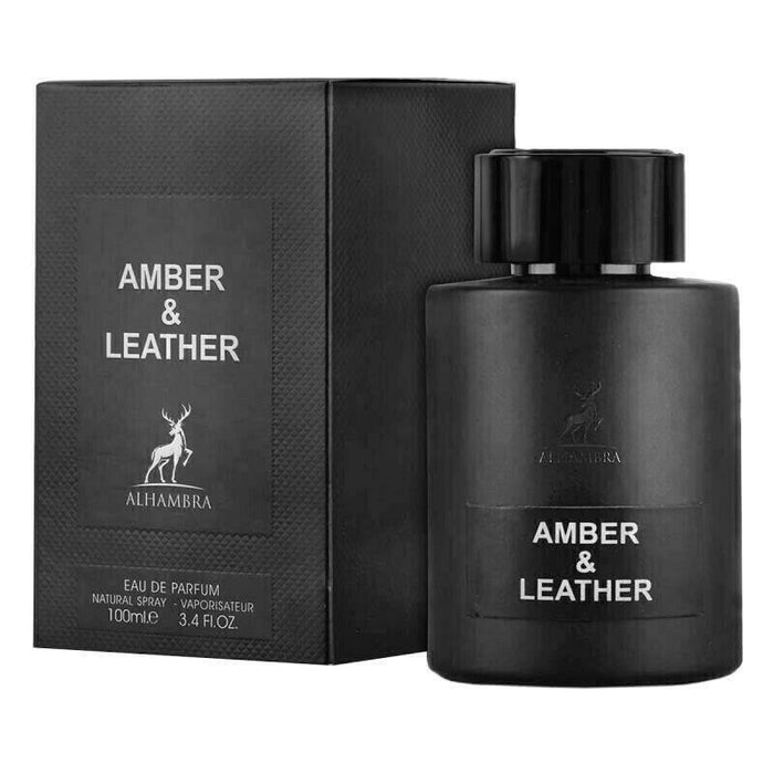 Amber & Leather Perfume 100ml EDP by Maison Alhambra