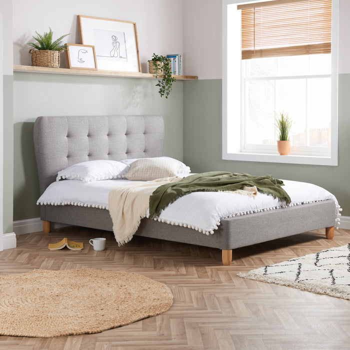 Stockholm Retro Fabric Bed