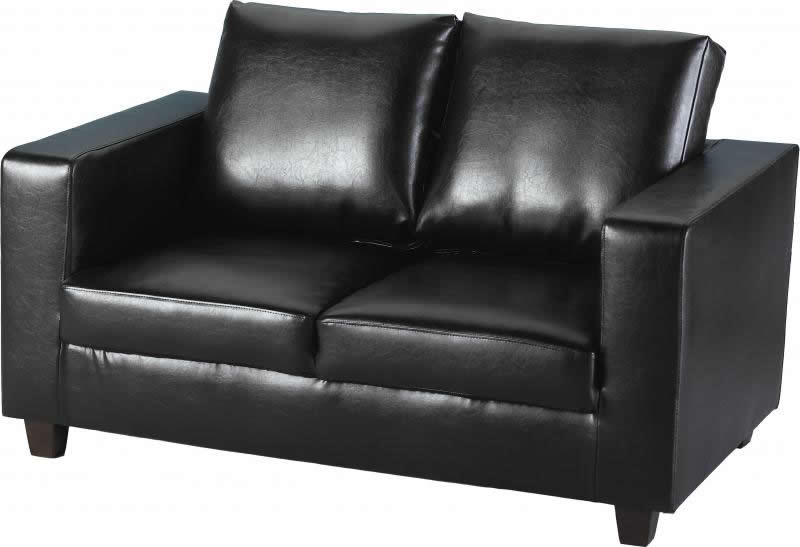 Tempo 2 Seater Faux Leather Sofa
