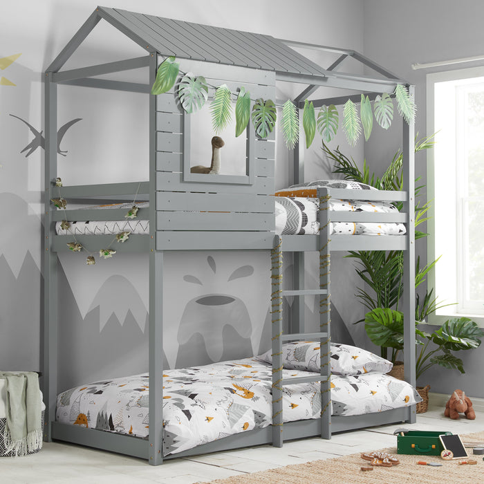Treehouse Adventure Single Bunk Bed 3ft