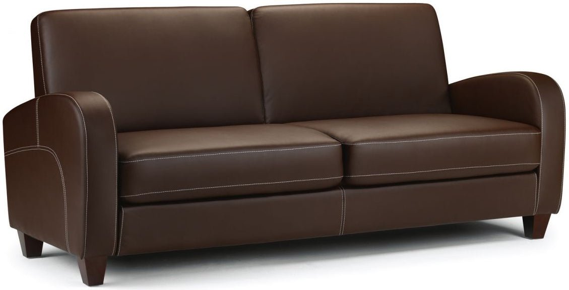 Vivo Faux Leather 3 Seater Sofa