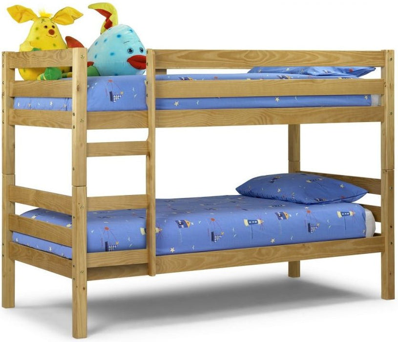 Wyoming Solid Single Bunk Bed 3ft
