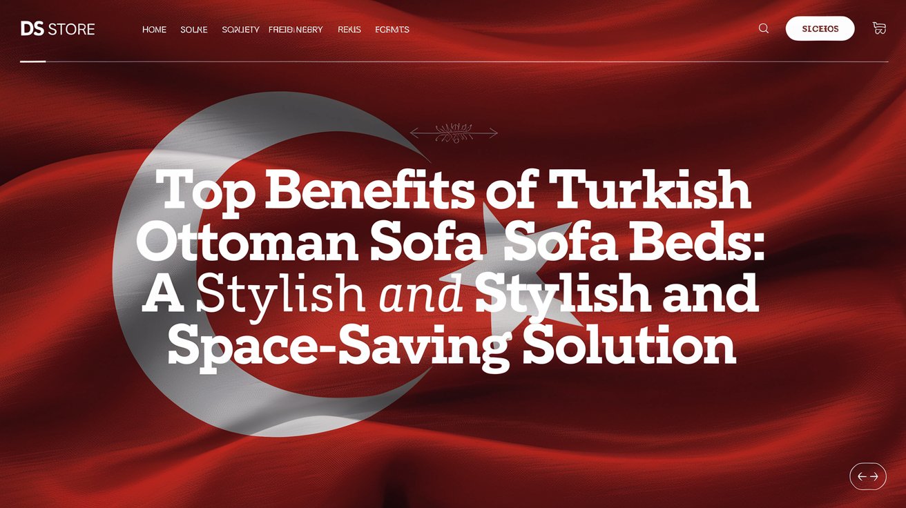 Top Benefits of Turkish Ottoman Sofa Beds: A Stylish and Space-Saving Solution