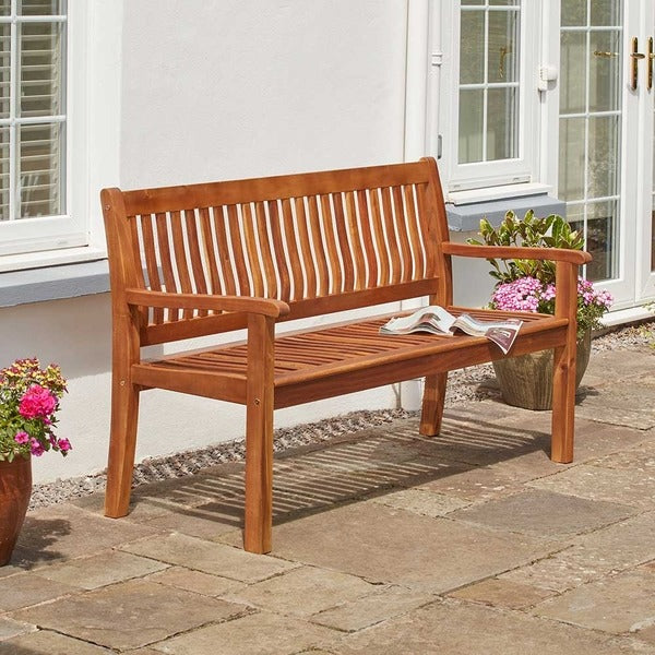 Acacia Seren Wooden Outdoor Garden Bench