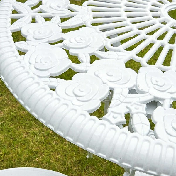 3 Piece Rose Bistro Garden Furniture Set