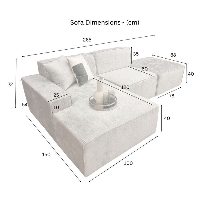 Atlanta Modula Sofa - Corner Combination Corner Sofa