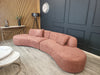 **PROMO** Miami Curved Cinema Boucle Sofa