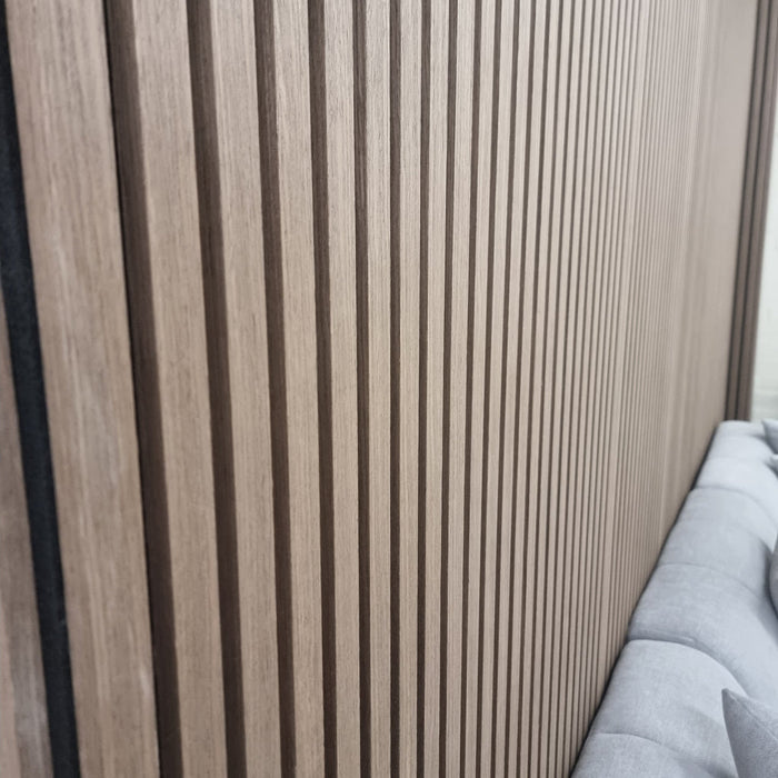 Real Wood Acoustic Slatted Wall Panel