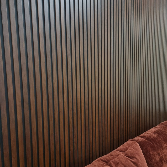 Wood Effect Slatted Wall Panel