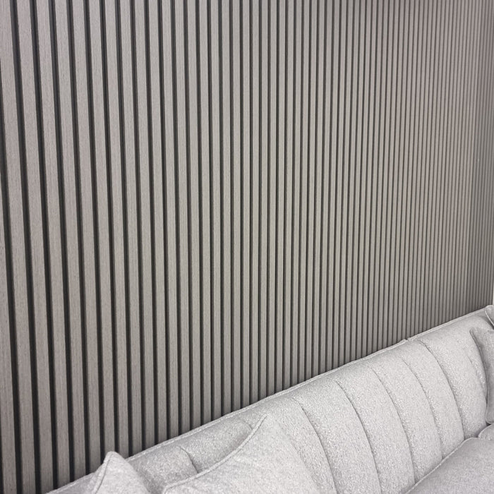 Wood Effect Slatted Wall Panel